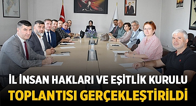 Afyonkarahisar İl İnsan Hakları ve Eşitlik Kurulu Toplantısı Gerçekleştirdi