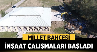 Yeşil İscehisar için Millet Bahçesi İnşaatı Başladı
