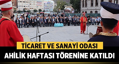 Afyonkarahisar Ticaret ve Sanayi Odası Ahilik Haftası Törenine Katıldı