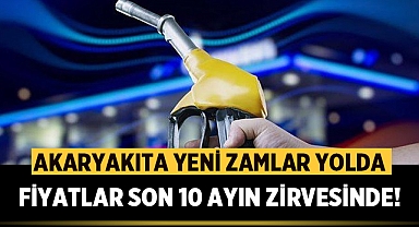 Akaryakıta Yeni Zamlar Yolda
