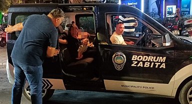 Bodrum'da zabıta ve polisten denetim