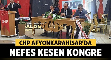 CHP Afyonkarahisar'da Nefes Kesen Kongre: Büşra Dişçioğlu Çetinöz Zaferi