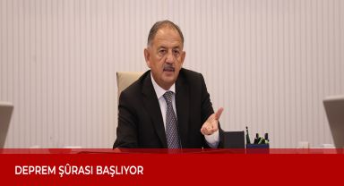 Deprem Gerçeği ve Kentsel Dönüşüm Şûrası başlığıdır.