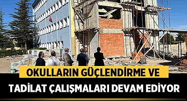 Emirdağ'da Okullar Daha Güvenli ve Modern Hale Getiriliyor 