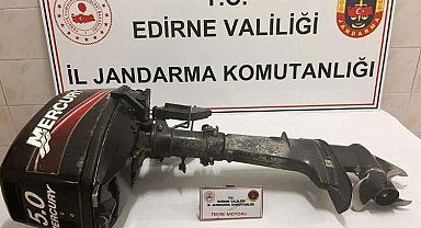 Enez'de Tekne Motoru Hırsızlığı: 2 Şüpheli Tutuklandı