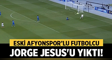 Eski Afyonspor’lu Futbolcu Jorge Jesus'u yıktı!