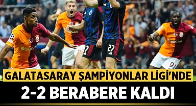 Galatasaray UEFA Şampiyonlar Ligi'nde Copenhagen ile 2-2 Berabere Kaldı