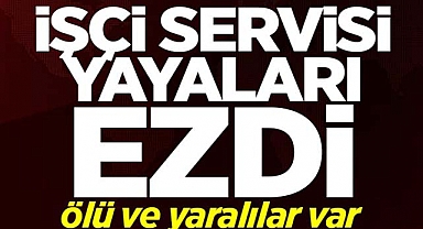 Gölcük'te İşçi Servisi Korkunç Kazaya Sebep Oldu: 1 Ölü, 6 Yaralı