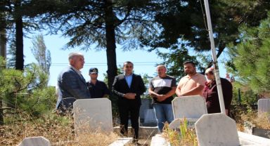 Jandarma Er Halil İbrahim SOLMAZ Şehit Edilişinin Yıl Dönümünde Kabri Başında Anıldı.