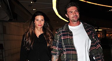 Jessica May ve Eşi Hüseyin Kara, Kanyon'da Akşam Yemeği Keyfi