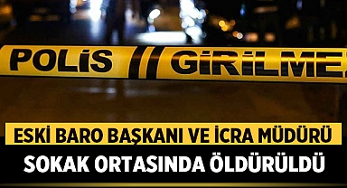 Korkunç Olay Bodrum'da: Eski Baro Başkanı ve Emekli İcra Müdürü Sokak Ortasında İnfaz Edildi!