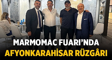 Marmomac Fuarı’nda Afyonkarahisar Rüzgarı