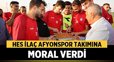 Mehmet Zeybek, Hes İlaç Afyonspor Takımına Moral Verdi