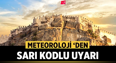 Meteoroloji'den Afyonkarahisar için Sarı Kodlu Uyarı