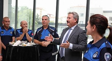 Mustafa Palancıoğlu Melikgazi zabıtasıyla buluştu