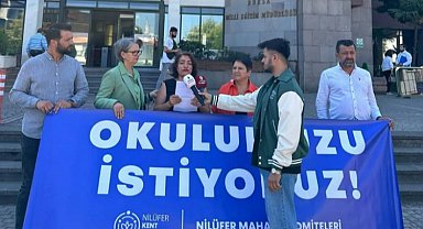 Nilüfer Altınşehir de okul istiyor