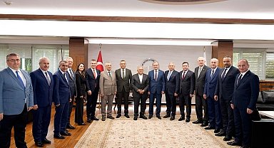 OSBÜK Heyeti'nden Büyükkılıç'a ziyaret