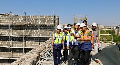 Urfa Kapı'da restorasyon çalışmaların sürüyor