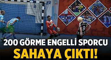 100. Yıl Futsal Turnuvası Ayak Sesleri: 200 Görme Engelli Sporcu Sahada!