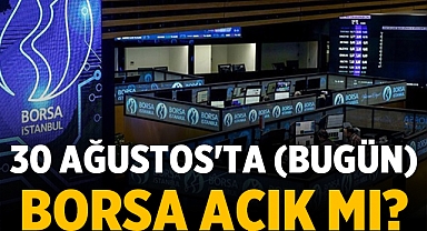 30 Ekim 2023 ( bugün ) Borsa İstanbul açık mı?