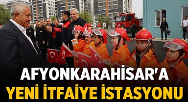 Afyonkarahisar'a Yeni İtfaiye İstasyonu: Celal Ketencioğlu 2. İtfaiye İstasyonu Açıldı 