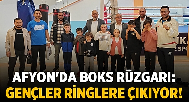 Afyonkarahisar'da Boks Rüzgarı: Ücretsiz Eğitimlerle Gençler Ringlere Çıkıyor!