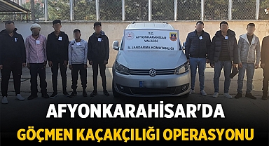 Afyonkarahisar'da Göçmen Kaçakçılığı Operasyonu: 9 Yabancı Uyruklu Kişi Yakalandı!