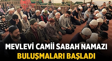 Afyonkarahisar'da Mevlevi Camii sabah namazı buluşmaları başladı