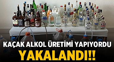 Afyonkarahisar'da Sahte Alkol Operasyonu: Jandarma Üretim Merkezine Baskın Yaptı!
