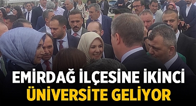 Afyonkarahisar'ın Emirdağ İlçesine İkinci Üniversite Geliyor 