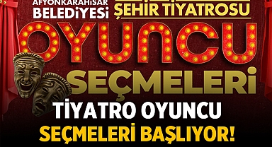 Afyonkarahisar Tiyatro Sahnesi Yeni Yıldızlarını Arıyor! - Oyuncu Seçmelerini Kaçırmayın!