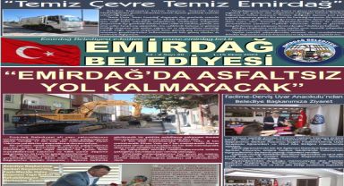 Emirdağ Belediyesi Faaliyetlerine İlişkin Bülten Yayınlandı