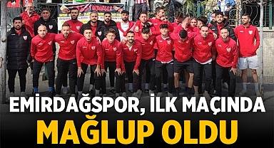 Emirdağspor'dan Bölgesel Amatör Lig'e zorlu başlangıç