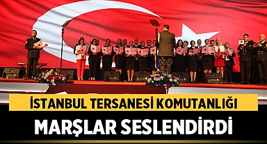 İstanbul Tersanesi Komutanlığı, 100. Yıl Etkinlikleri'nde marşlar seslendirdi