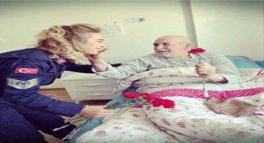 Jandarma, Huzurevine Ziyaret Gerçekleştirdi ve Aileleri Bilgilendirdi