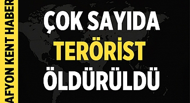 Suriye'nin Kuzeyinde Terörist Hedeflere Hava Harekatı