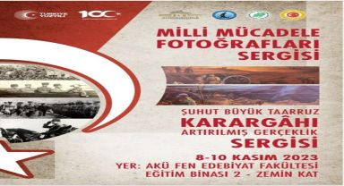 Afyon Kocatepe Üniversitesi, Milli Mücadele'yi anlatan bir sergiye ev sahipliği yapıyor