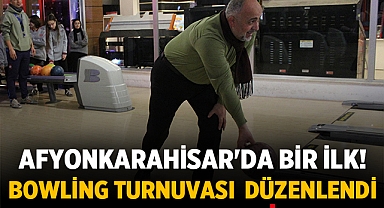 Afyonkarahisar'da Bir İlk: Okul Sporları Bowling Turnuvası düzenlendi