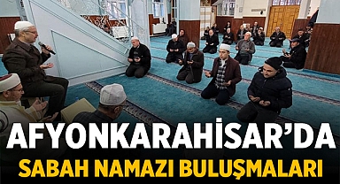 Afyonkarahisar'da Sabah Namazı Buluşmaları: Mahmut Köyü Camii'nde Manevi Bir Birliktelik