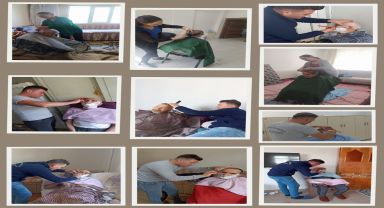 Sandıklı Belediyesi Evde Berber ve Kuaför Hizmeti Sunuyor