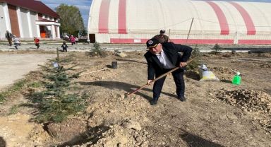 Sinanpaşa Belediyesi, Milli Ağaçlandırma Haftası'nda Fidan Dikme Etkinliğine Ev Sahipliği Yaptı