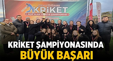 Afyonkarahisar Spor Lisesi Kriket Şampiyonasında Zirveye Çıktı