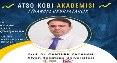 Afyonkarahisar Ticaret Odası, Finansal Okuryazarlık Eğitimi Düzenliyor