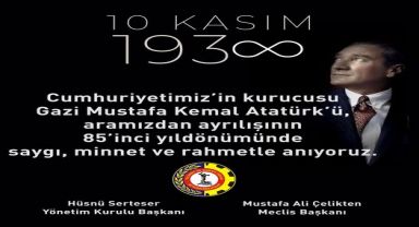 Afyonkarahisar Ticaret ve Sanayi Odası Atatürk'ün Mirası İle Yürümeye Devam Ediyor