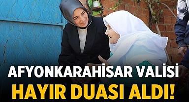 Afyonkarahisar Valisi, 96 Yaşındaki Teyzeyi Ziyaret Etti