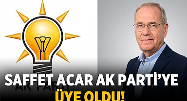 Afyonkarahisarlı İş İnsanı Saffet Acar, AK Parti'ye Üye Oldu