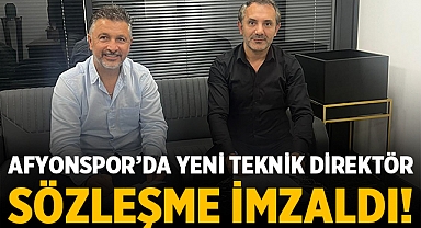 Afyonspor'un yeni teknik direktörü Sinan Yücer oldu