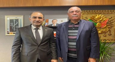 Ak Parti Milletvekili, gazi Hüseyin Demirkıran'ı Meclis'te ağırladı