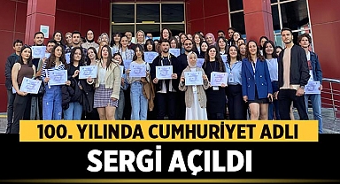 AKÜ'de 100. Yılında Cumhuriyet adlı sergisi açıldı