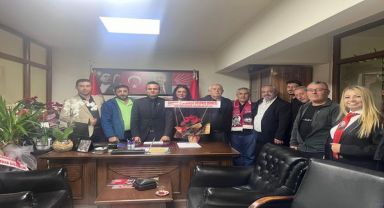 CHP Afyonkarahisar İl Başkanlığı, Sandıklı Atatürkçü Düşünce Derneğini Ağırladı